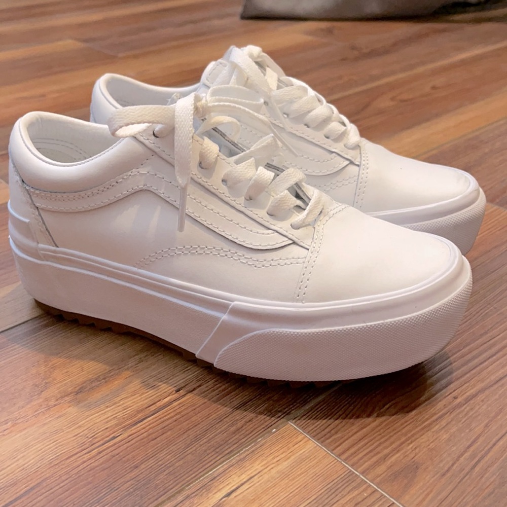 Vans Old Skool Stacked White